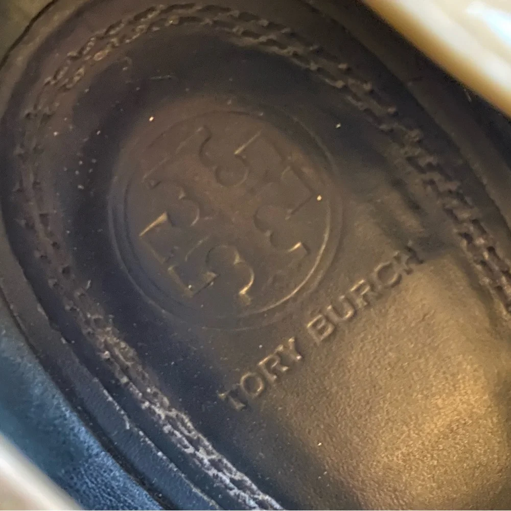 EUC Tory Burch Perrine Heeled Loafers - Picture 2 of 11